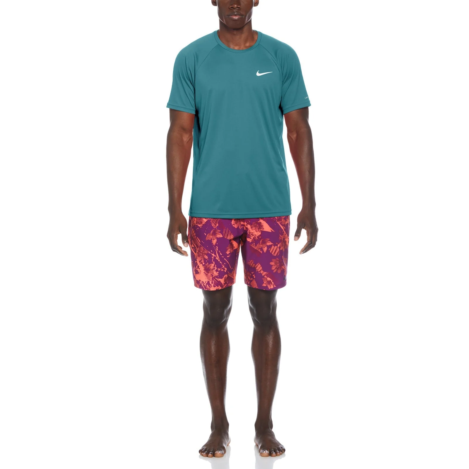 Nike Swim Men's Essential Short Sleeve Hydroguard Top - Image 14