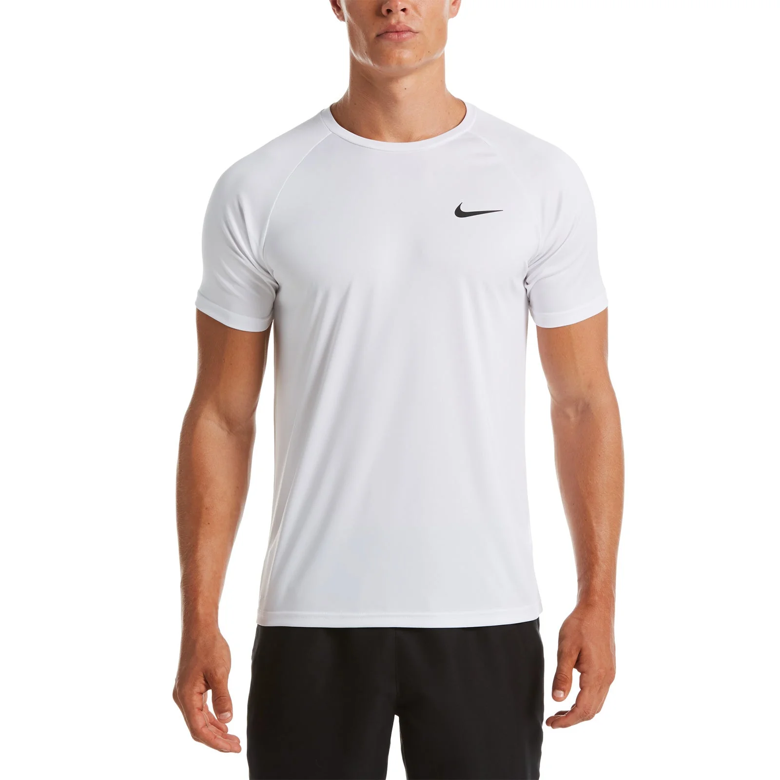 Nike Swim Men's Essential Short Sleeve Hydroguard Top - Image 26