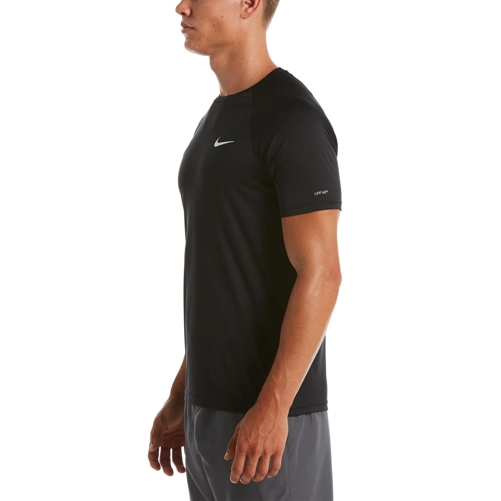 Nike Swim Men's Essential Short Sleeve Hydroguard Top - Image 3