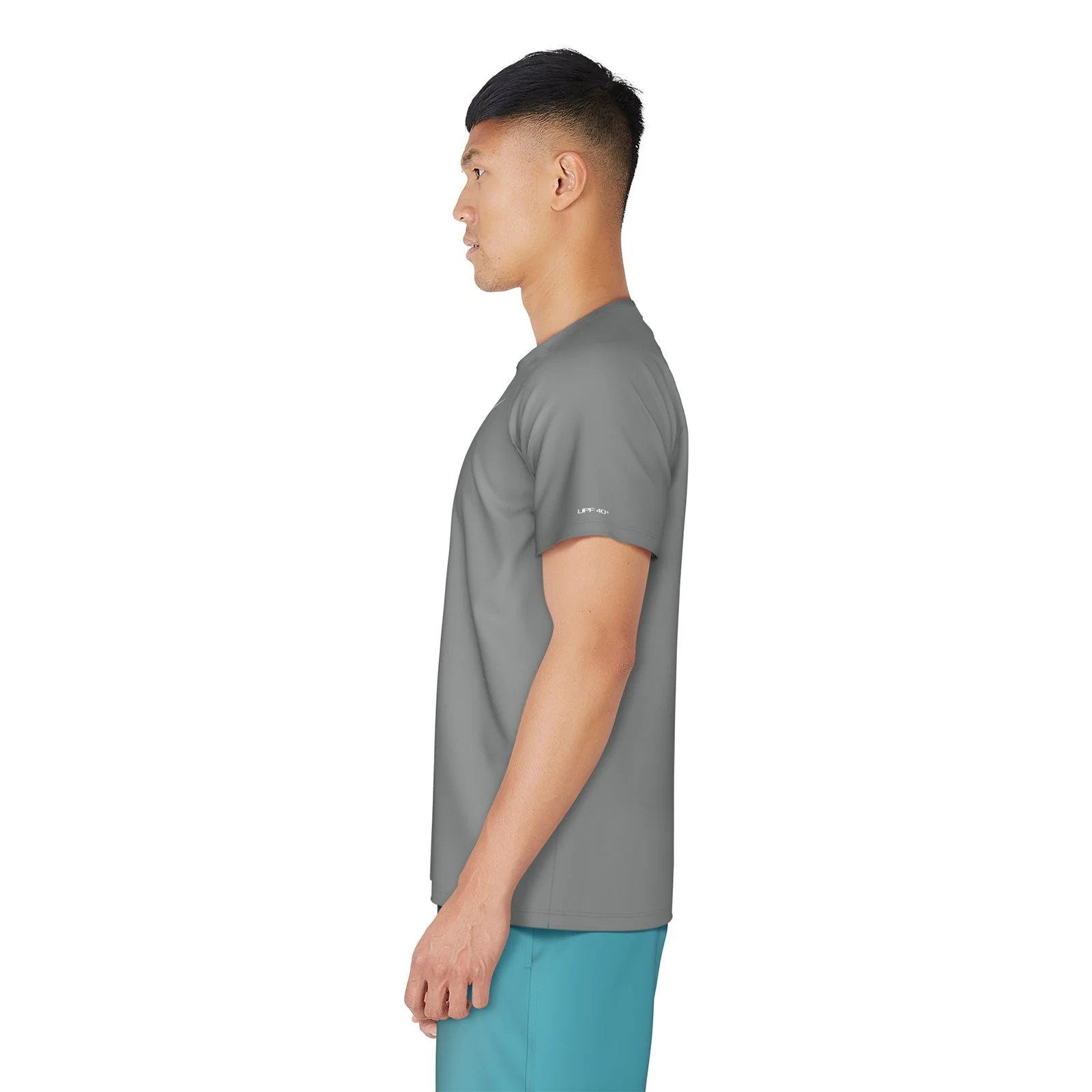 Nike Swim Men's Essential Short Sleeve Hydroguard Top - Image 8