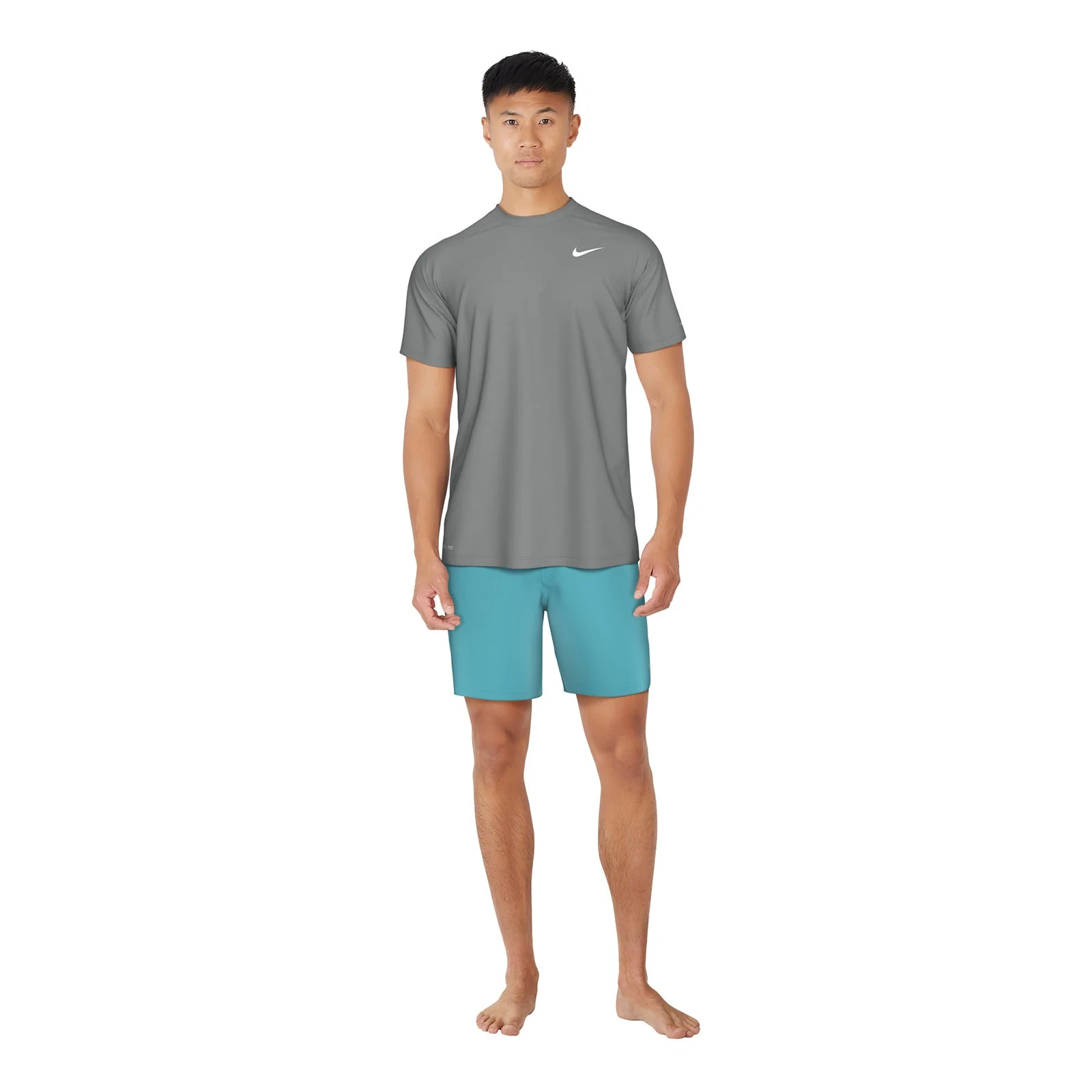 Nike Swim Men's Essential Short Sleeve Hydroguard Top - Image 9