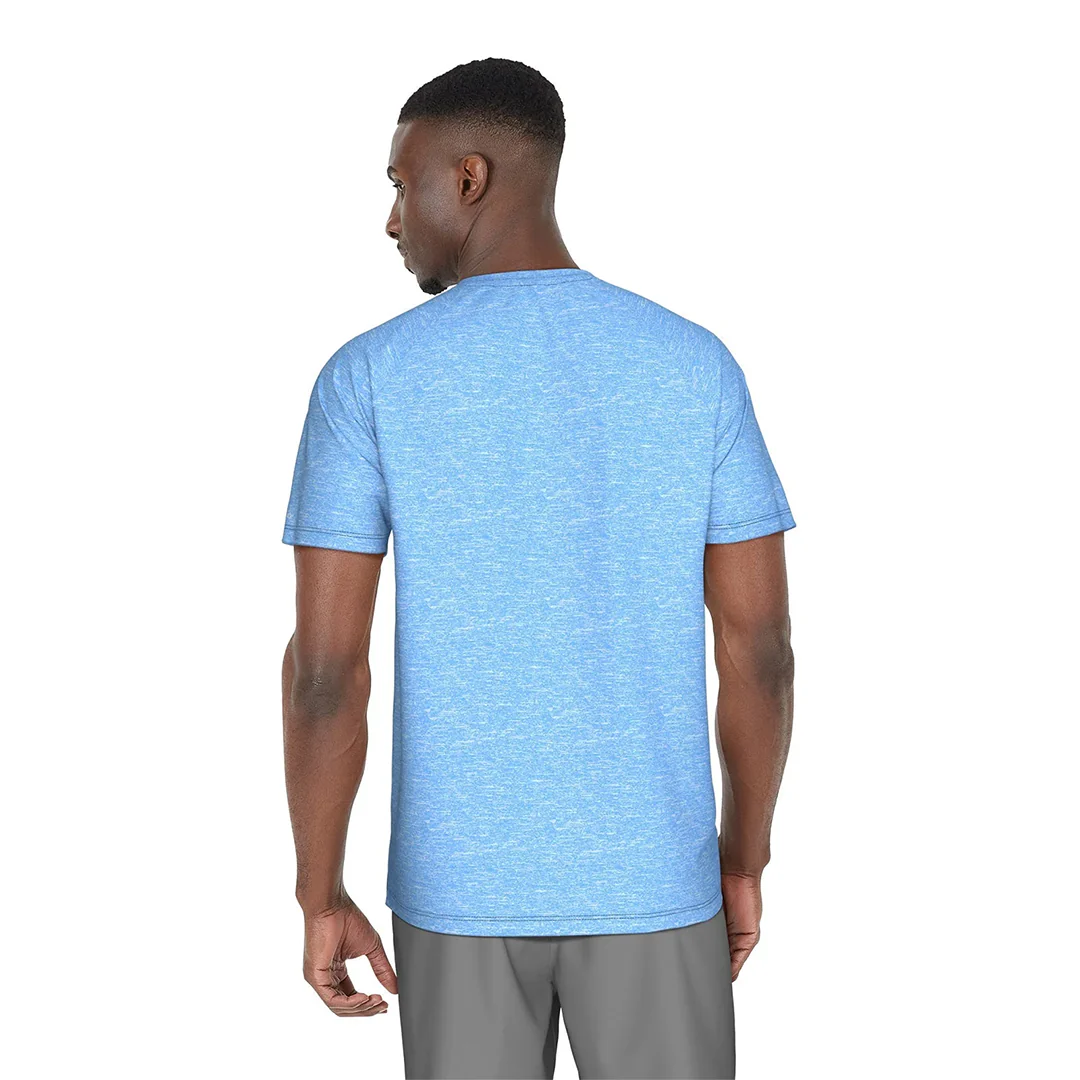 Nike Swim Men's Heather Short Sleeve Hydroguard Top - Image 17