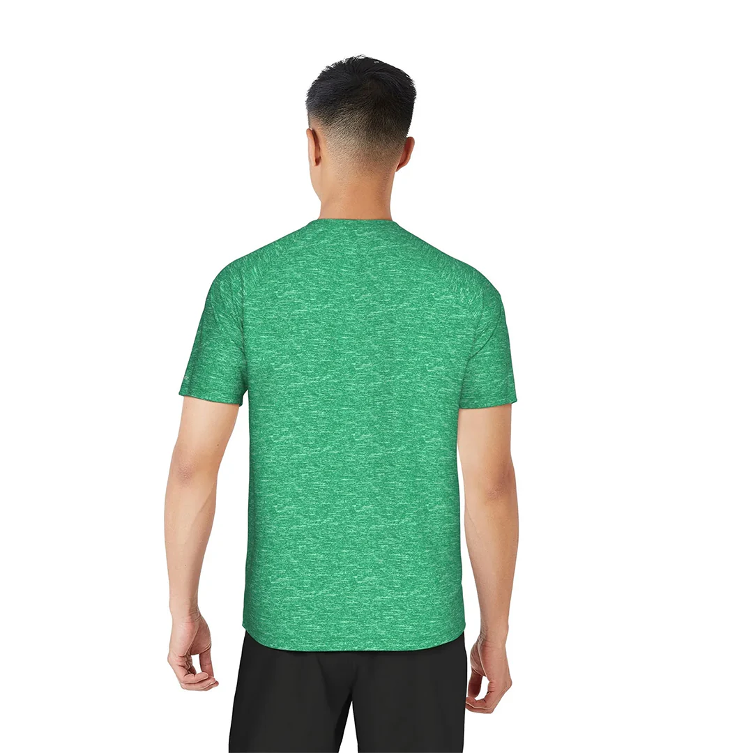 Nike Swim Men's Heather Short Sleeve Hydroguard Top - Image 23