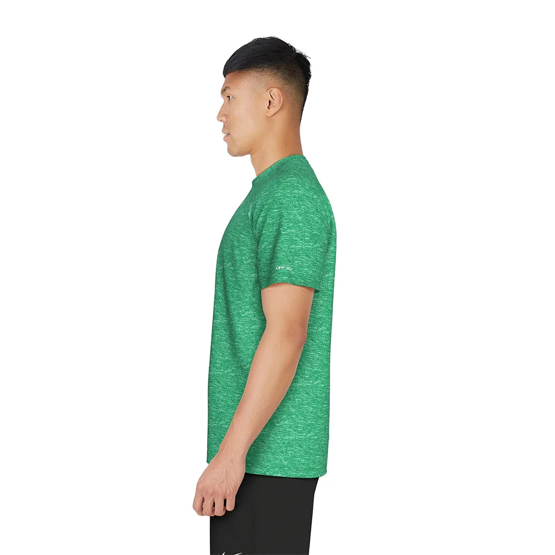 Nike Swim Men's Heather Short Sleeve Hydroguard Top - Image 24