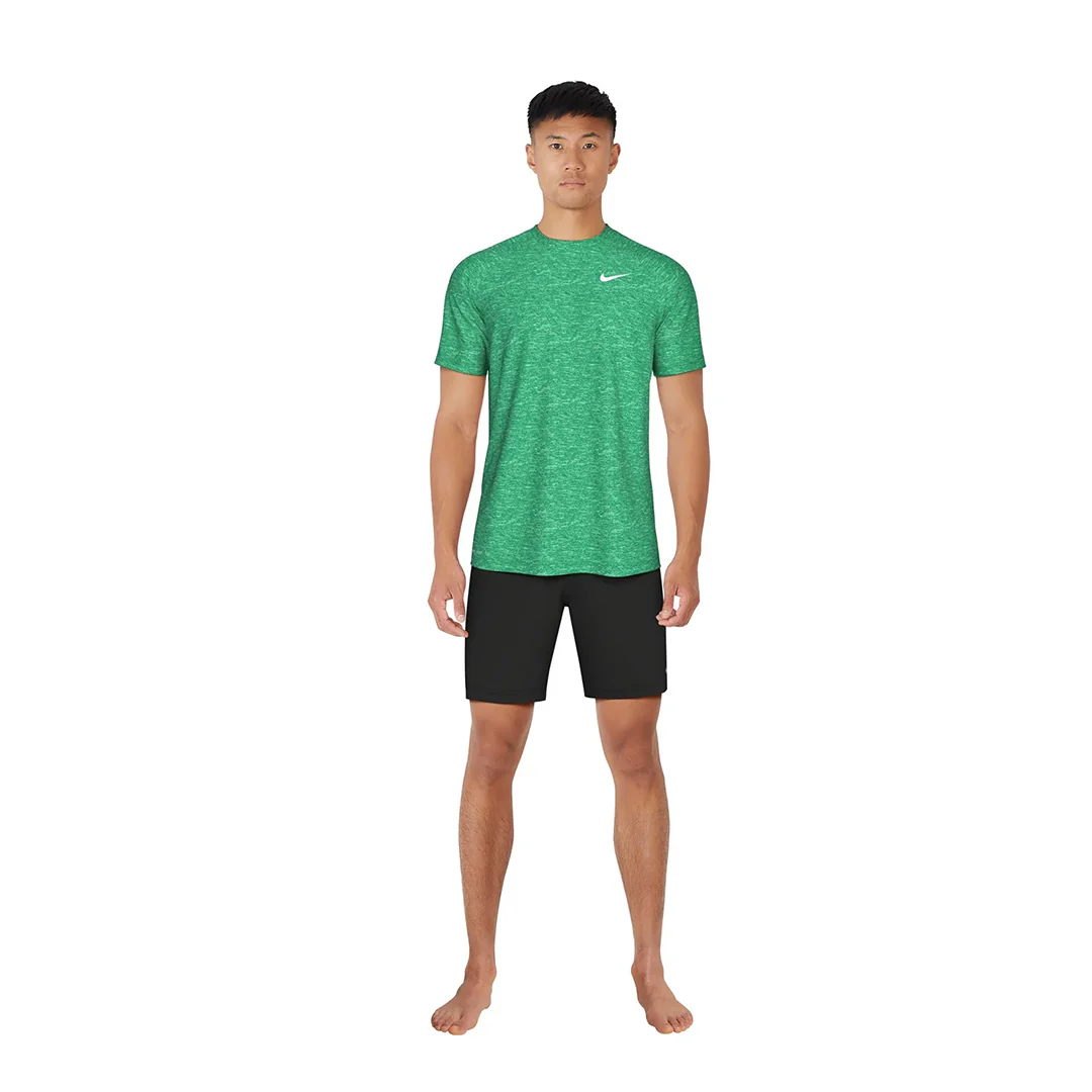 Nike Swim Men's Heather Short Sleeve Hydroguard Top - Image 25