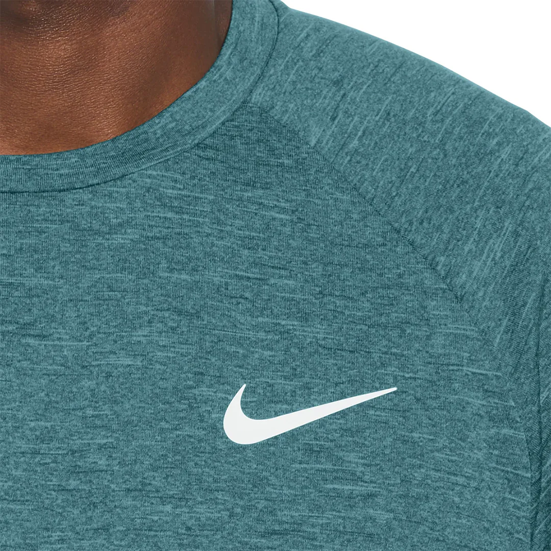 Nike Swim Men's Heather Short Sleeve Hydroguard Top - Image 31
