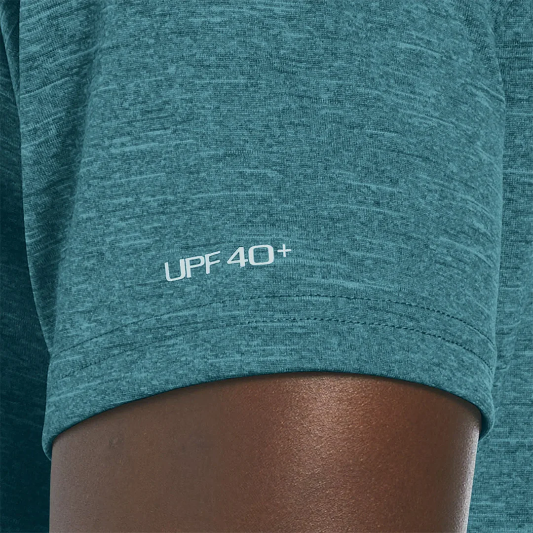 Nike Swim Men's Heather Short Sleeve Hydroguard Top - Image 33
