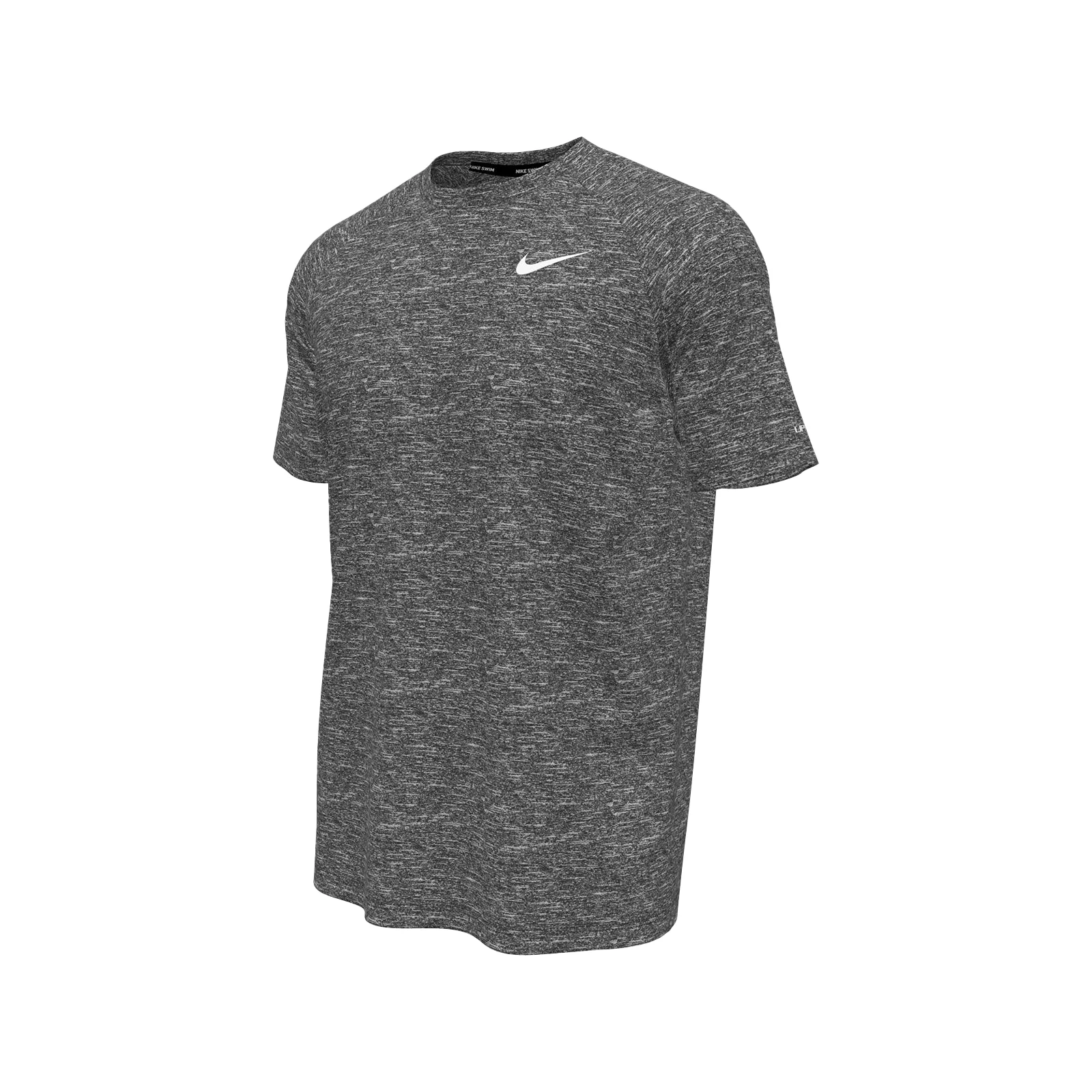 Nike Swim Men's Heather Short Sleeve Hydroguard Top - Image 4