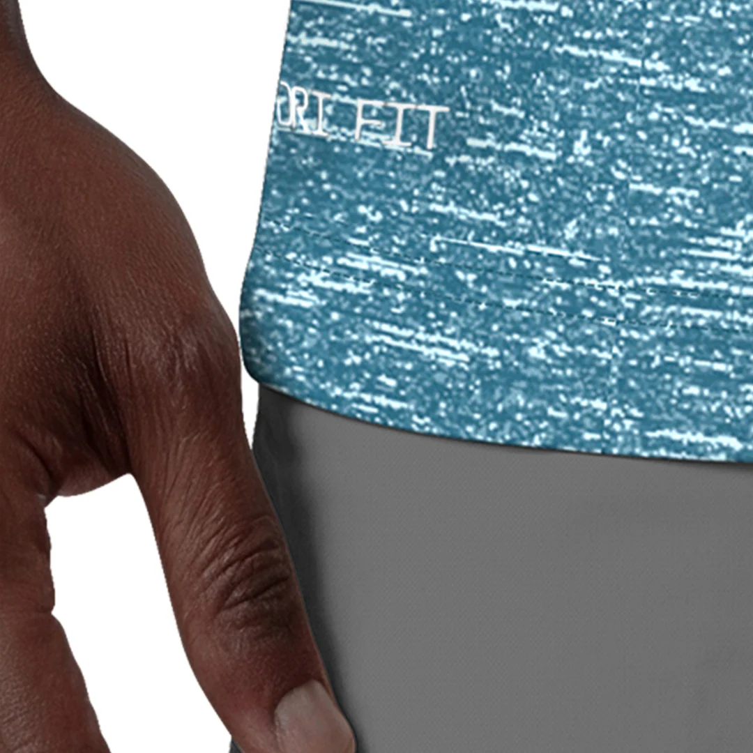 Nike Swim Men's Heather Short Sleeve Hydroguard Top - Image 40