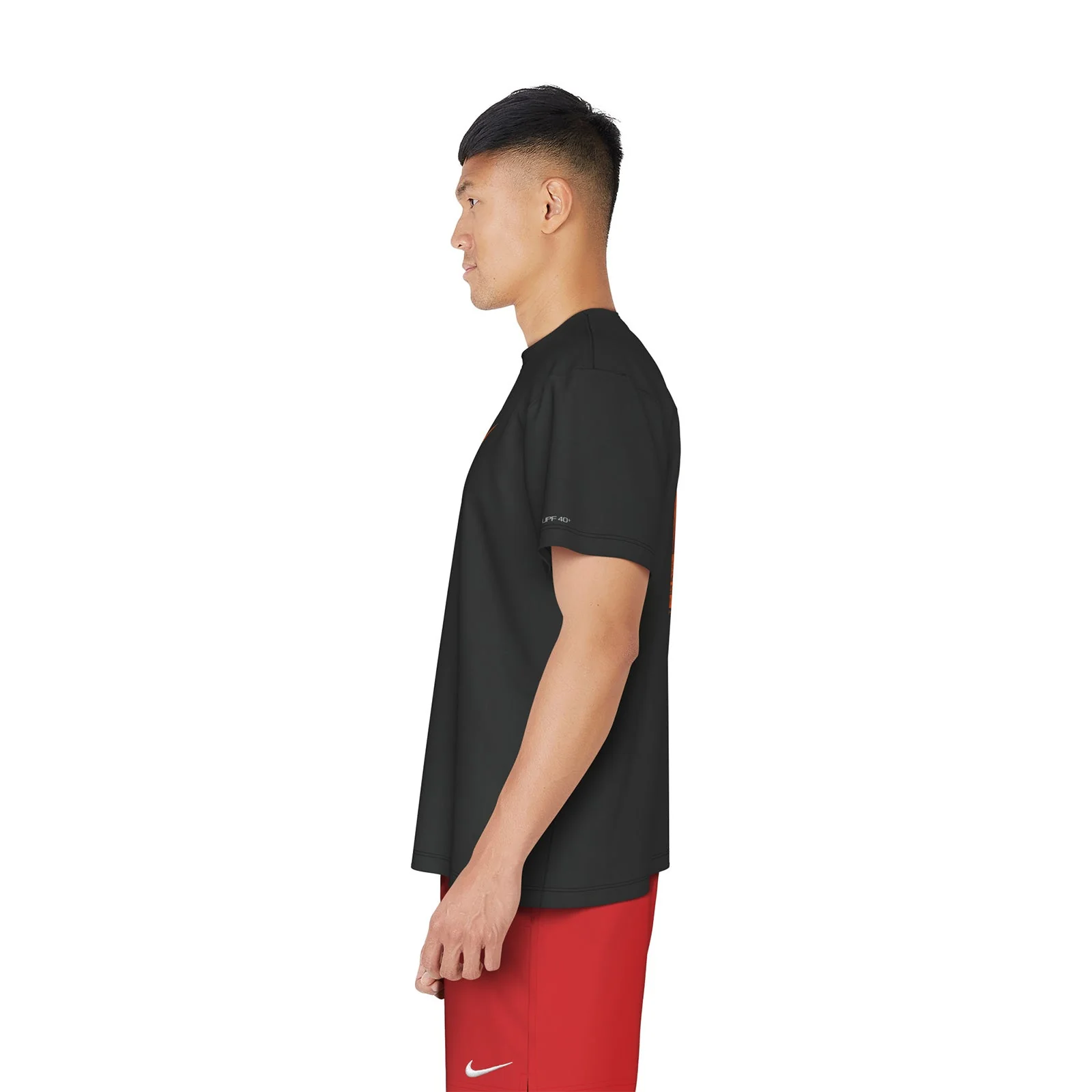 Nike Swim Men's Sailboat Short Sleeve Hydroguard Top - Image 4