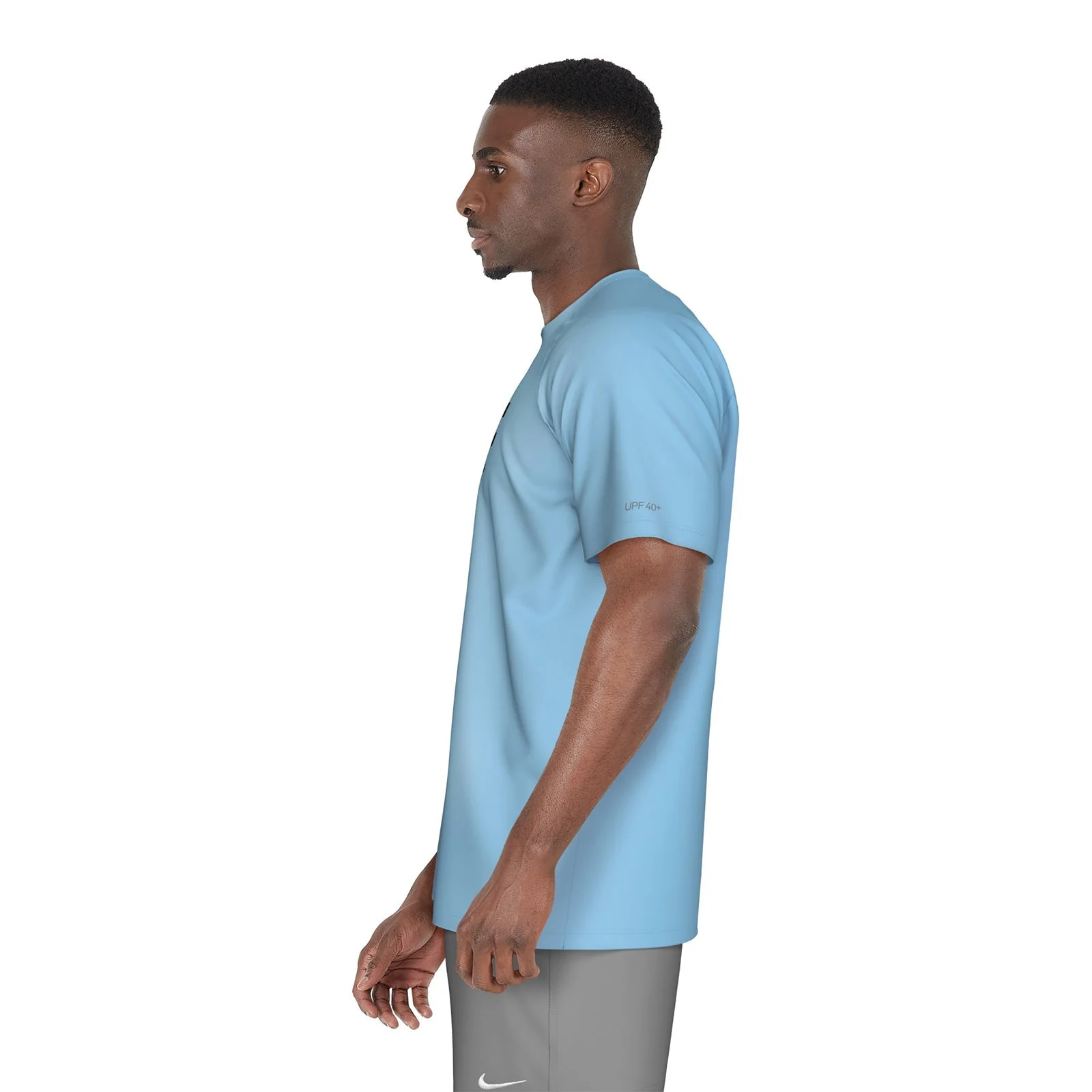 Nike Swim Men's Sunset Logo Short Sleeve Hydroguard Top - Image 12