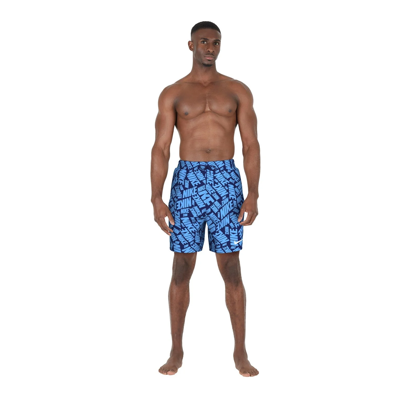 Nike Swim Men's Tossed Block 7" Volley Short - Image 7