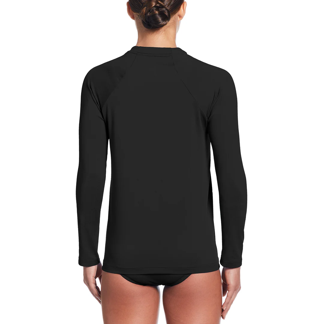 Nike Swim Women's Essential Long Sleeve Hydroguard Top - Image 7