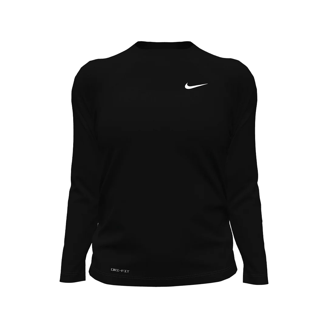 Nike Swim Women's Essential Long Sleeve Hydroguard Top - Image 8