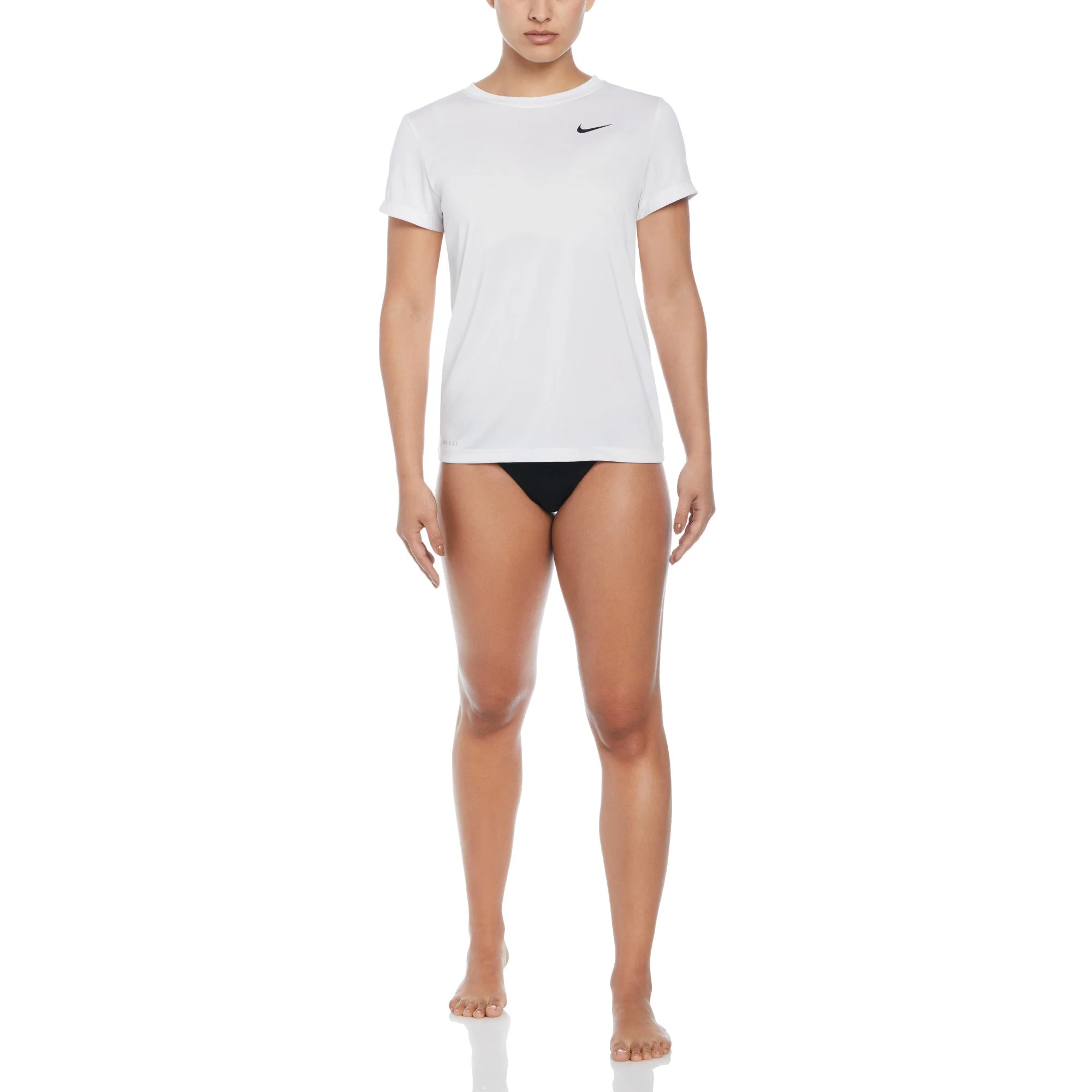 Nike Swim Women's Essential Short Sleeve Hydroguard Top - Image 12