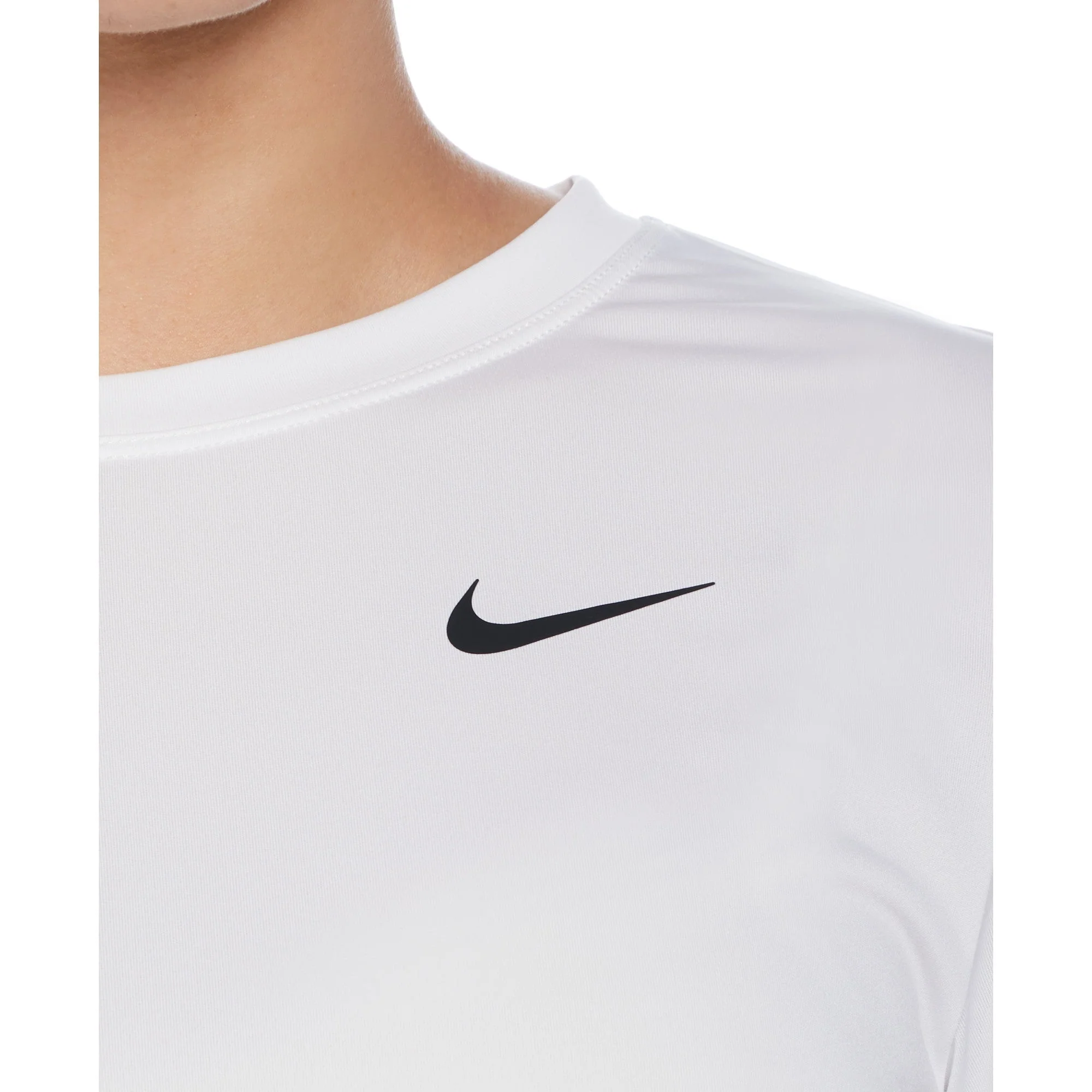 Nike Swim Women's Essential Short Sleeve Hydroguard Top - Image 9
