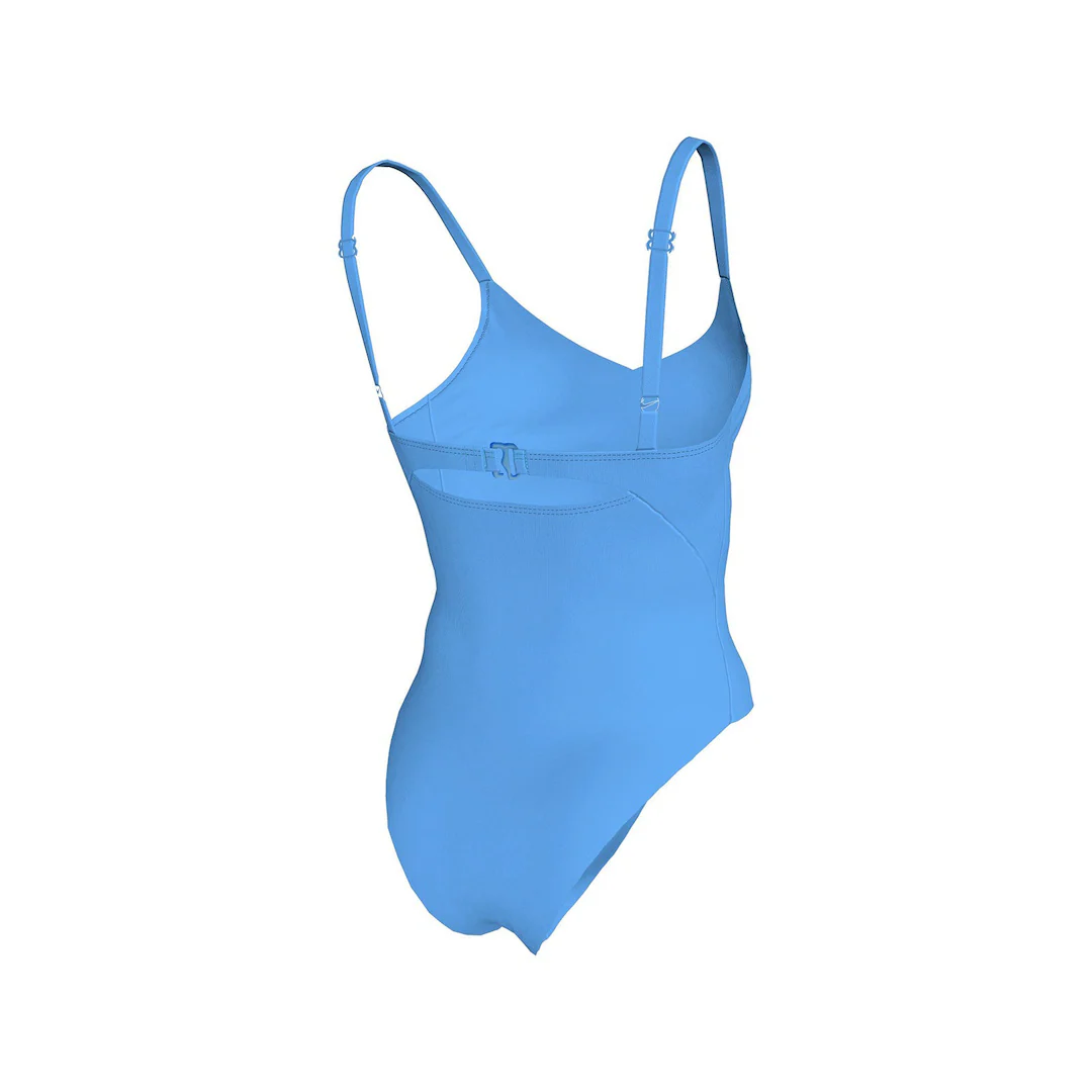 Nike Swim Women's Essential V-Neck One-Piece Swimsuit - Image 11