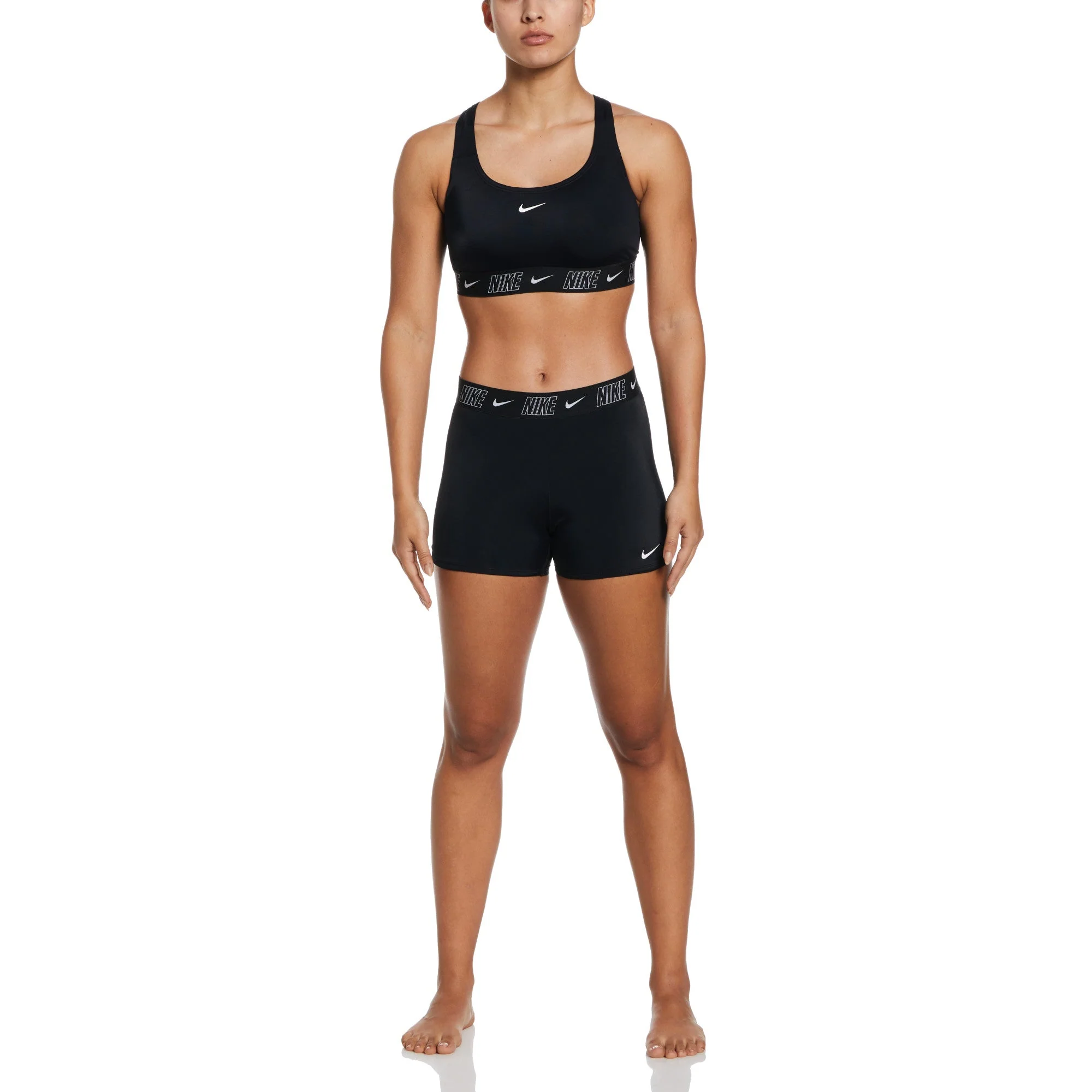 Nike Swim Women's Fusion Logo Tape Kickshort - Image 4