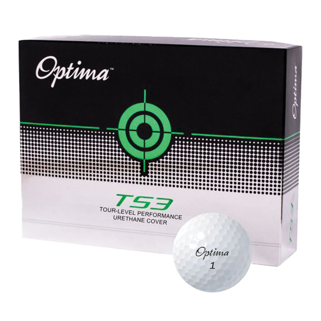 Optima Golf Ball TS3 Urethane - 12 Pack