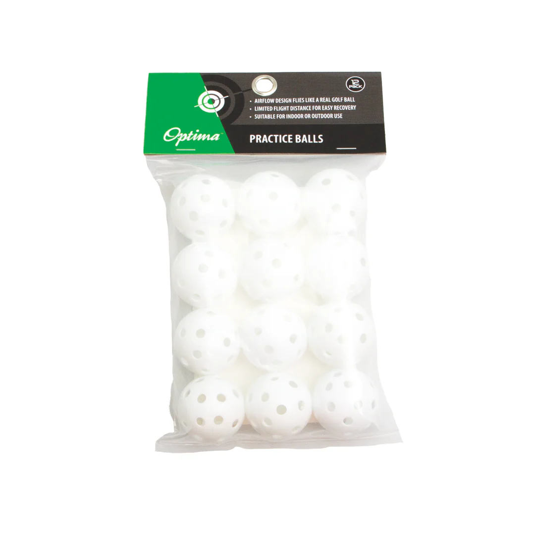 Optima Airflwo Practice Balls - 12 Pack