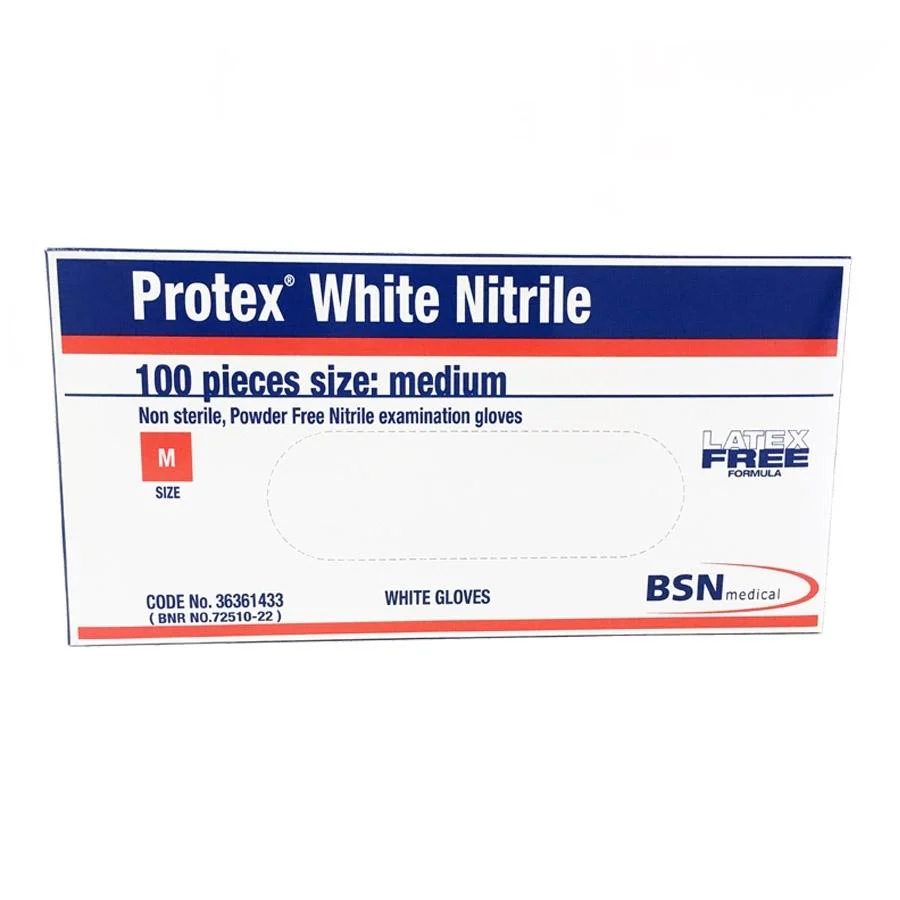 Protex Nitrile White Gloves P-F & L-F - Image 4