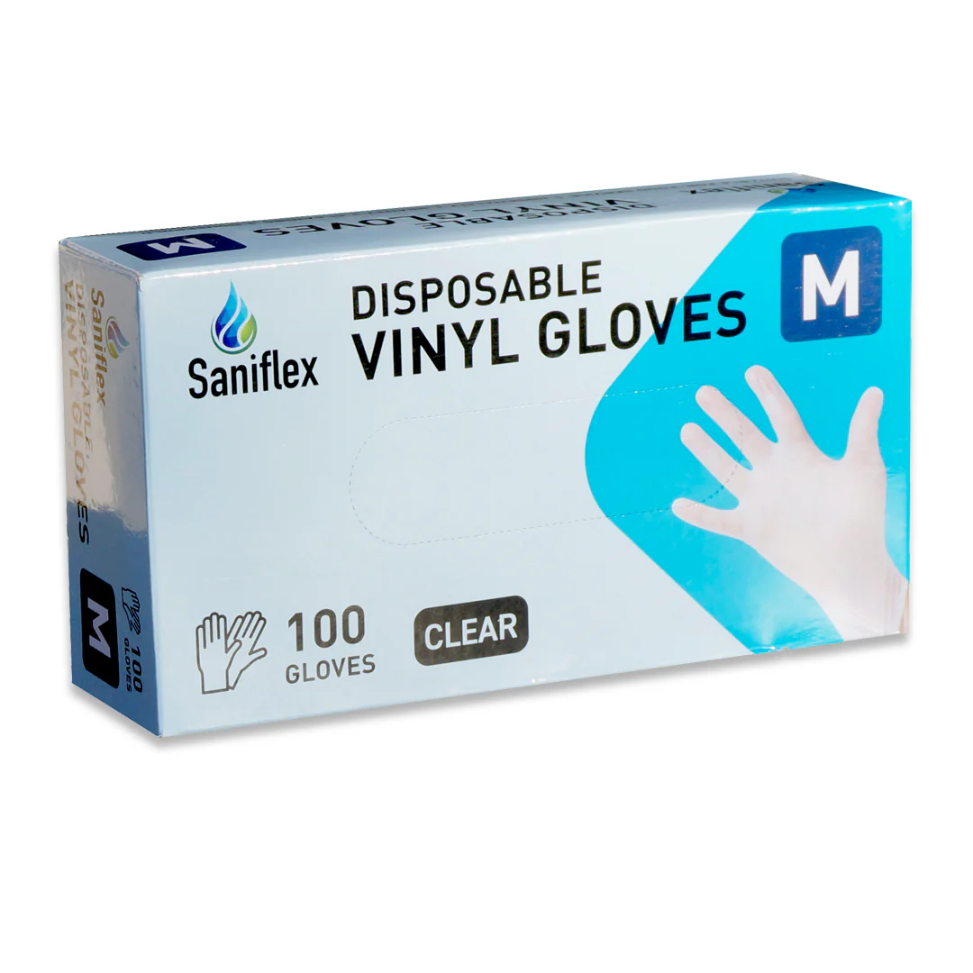 Saniflex Vinyl Gloves - Powder Free - Image 3