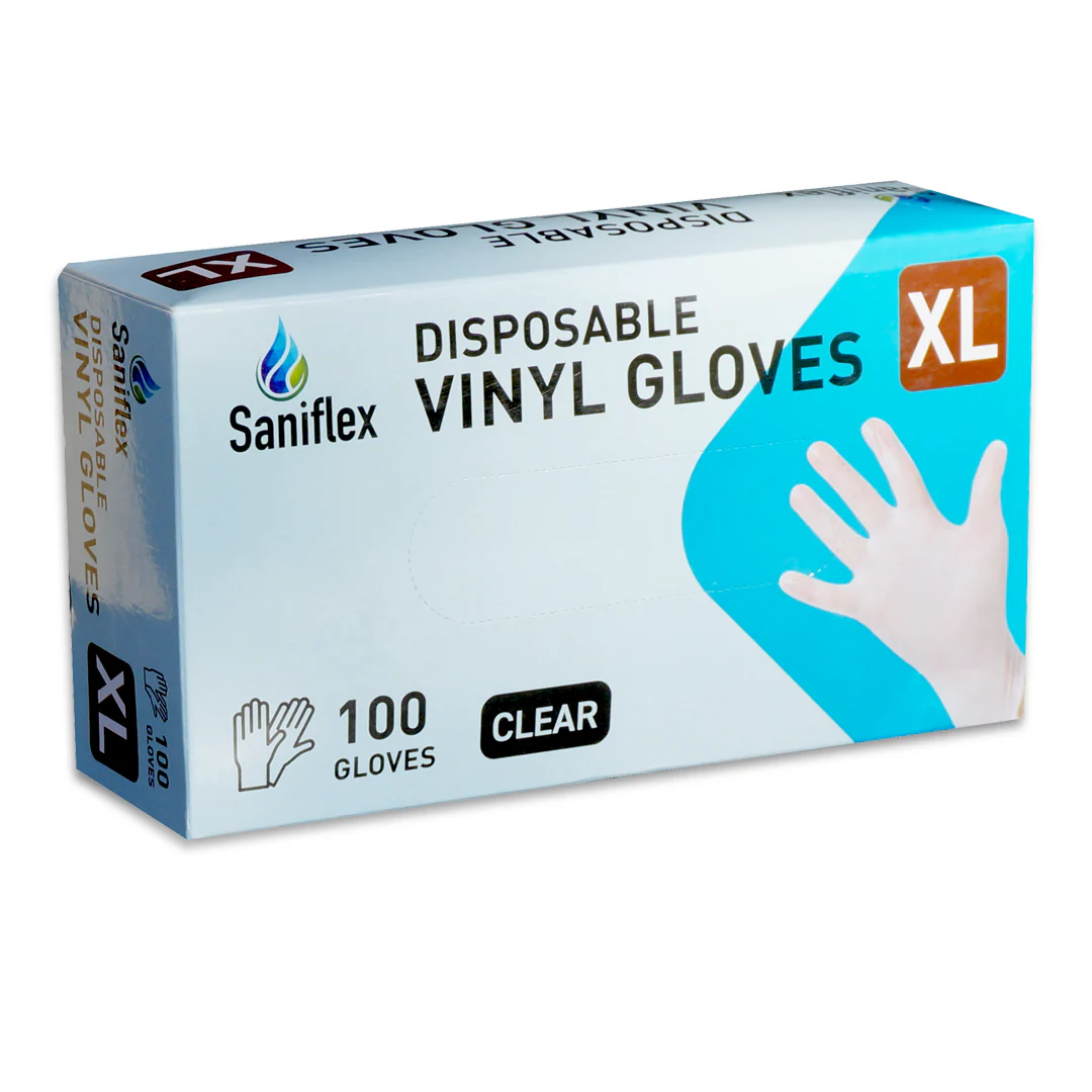 Saniflex Vinyl Gloves - Powder Free - Image 5
