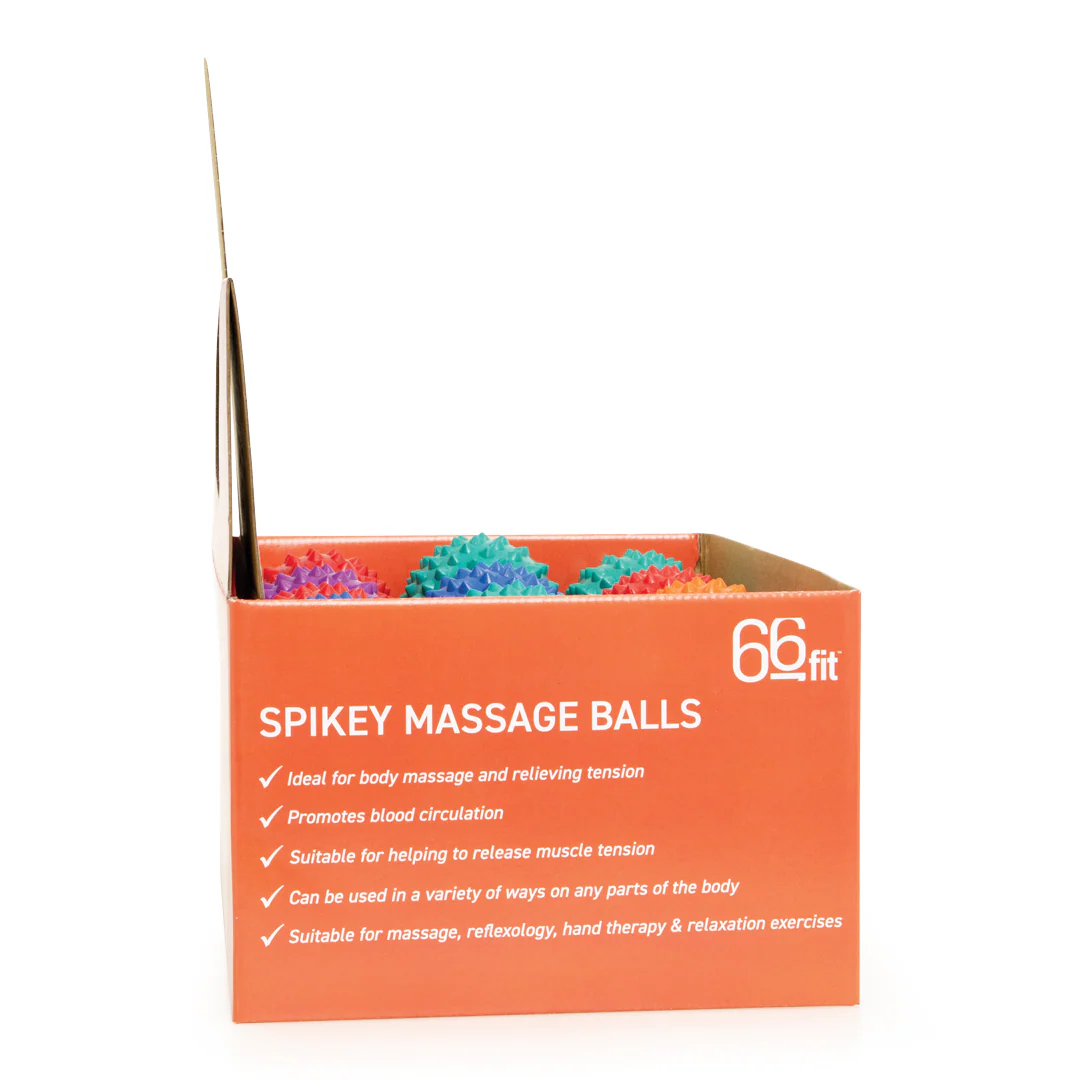 66fit Spikey Massage Balls 9cm - Box of 24 - Image 5