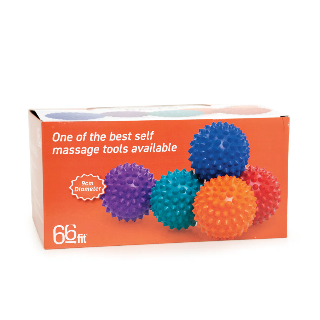66fit Spikey Massage Balls 9cm - Box of 24 - Image 6