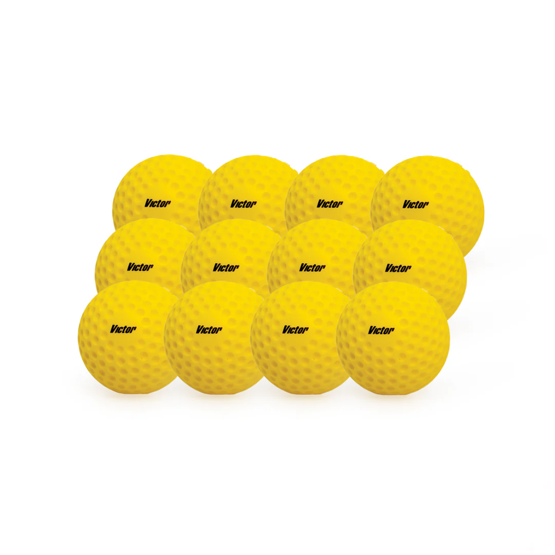 Victor Batting Mate Balls - 12 Pack