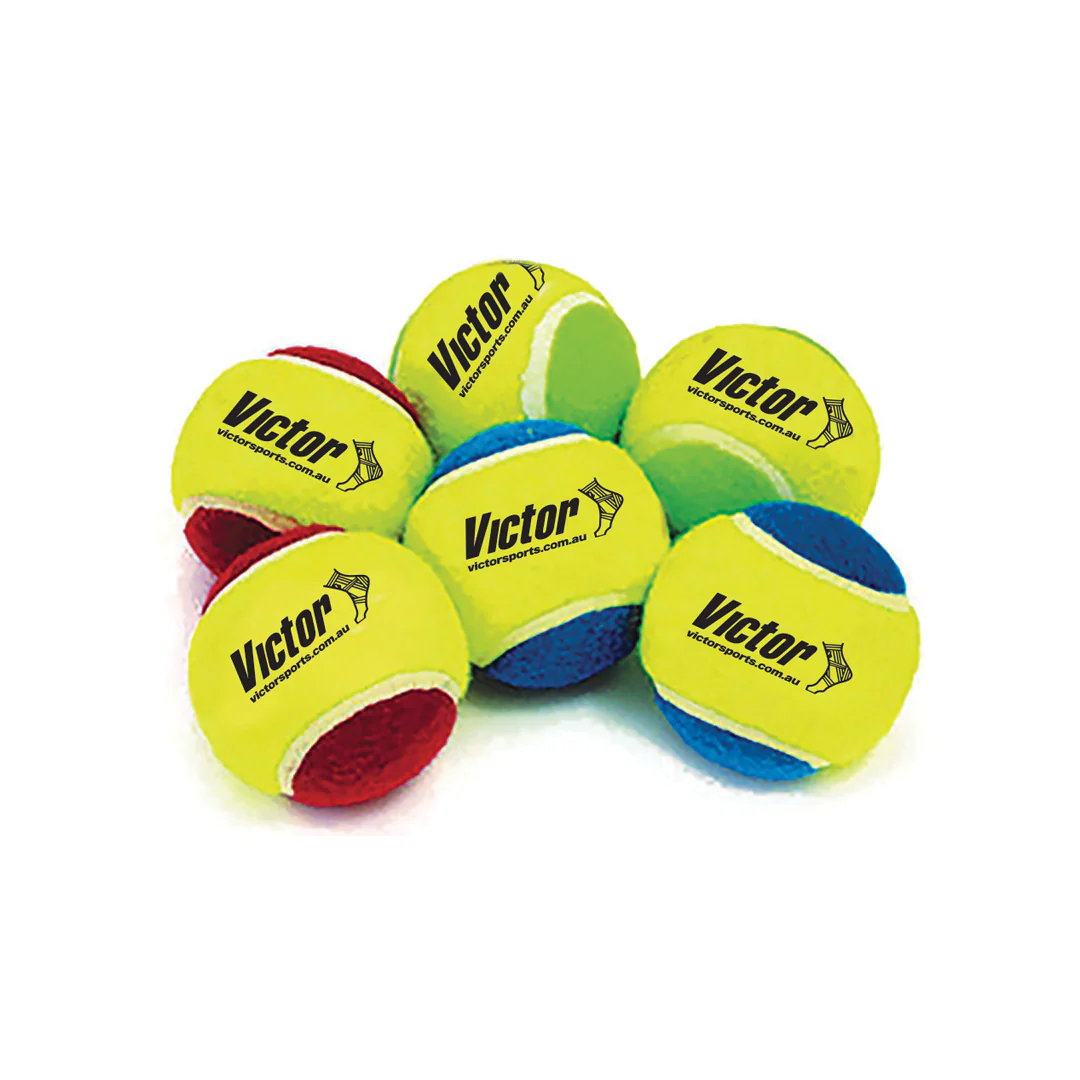Victor Tennis Balls Half Court - 12 Balls
