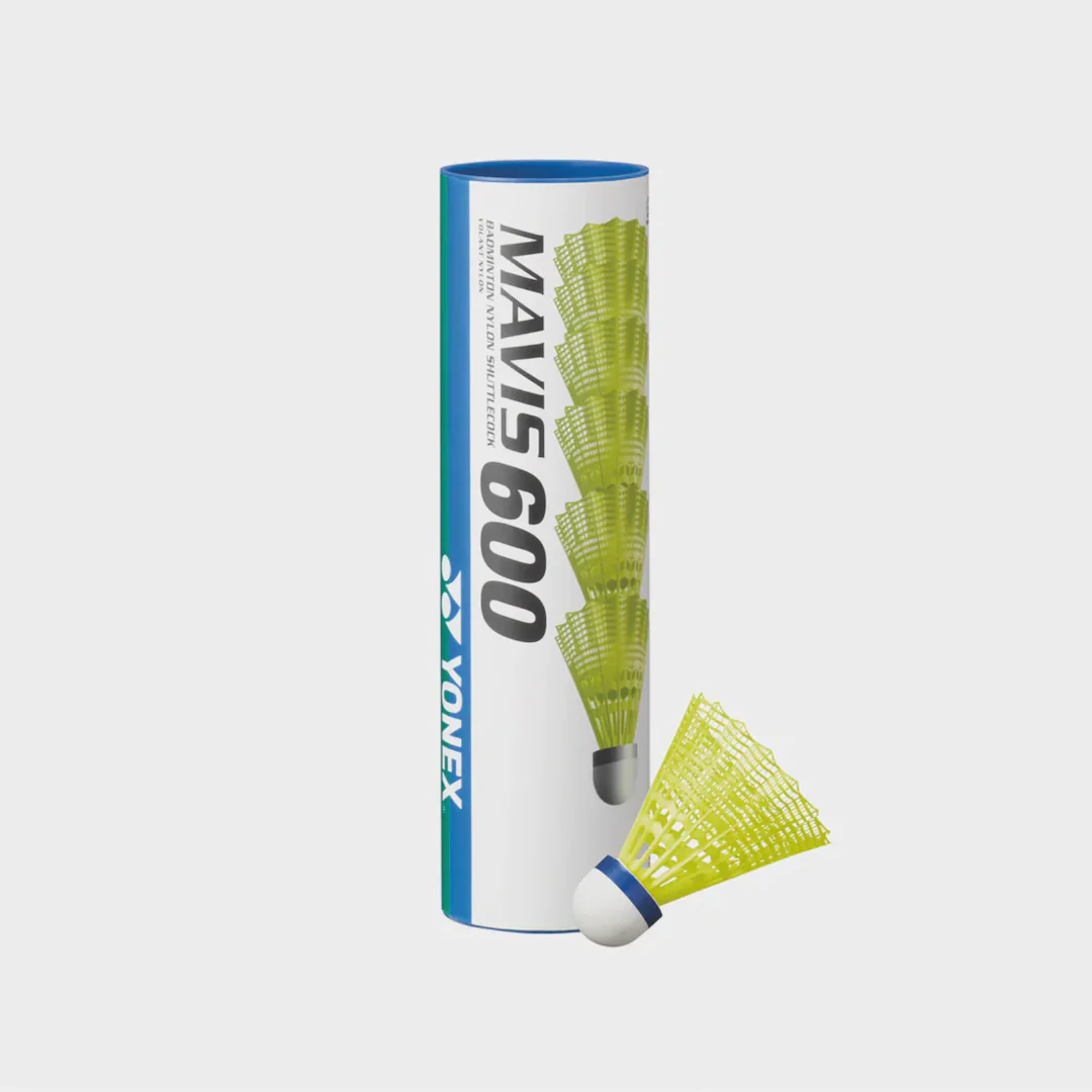 Yonex Mavis 600 Badminton Shuttles - Tube of 6 - Image 9